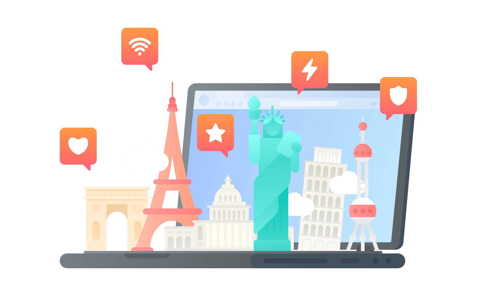 在直布罗陀连接到中国vpn - VPN翻回国